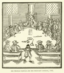 Sir Thomas Fairfax and His Military Council, 1647